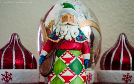 Santa Ornaments